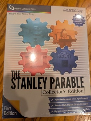The Stanley Parable Indiebox Collectors Edition Galactic Cafe NEW SEALED -No Key