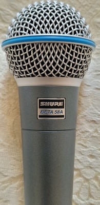 Shure Beta58A dynamisches Supernieren-Gesangsmikrofon, legendäre Leistung