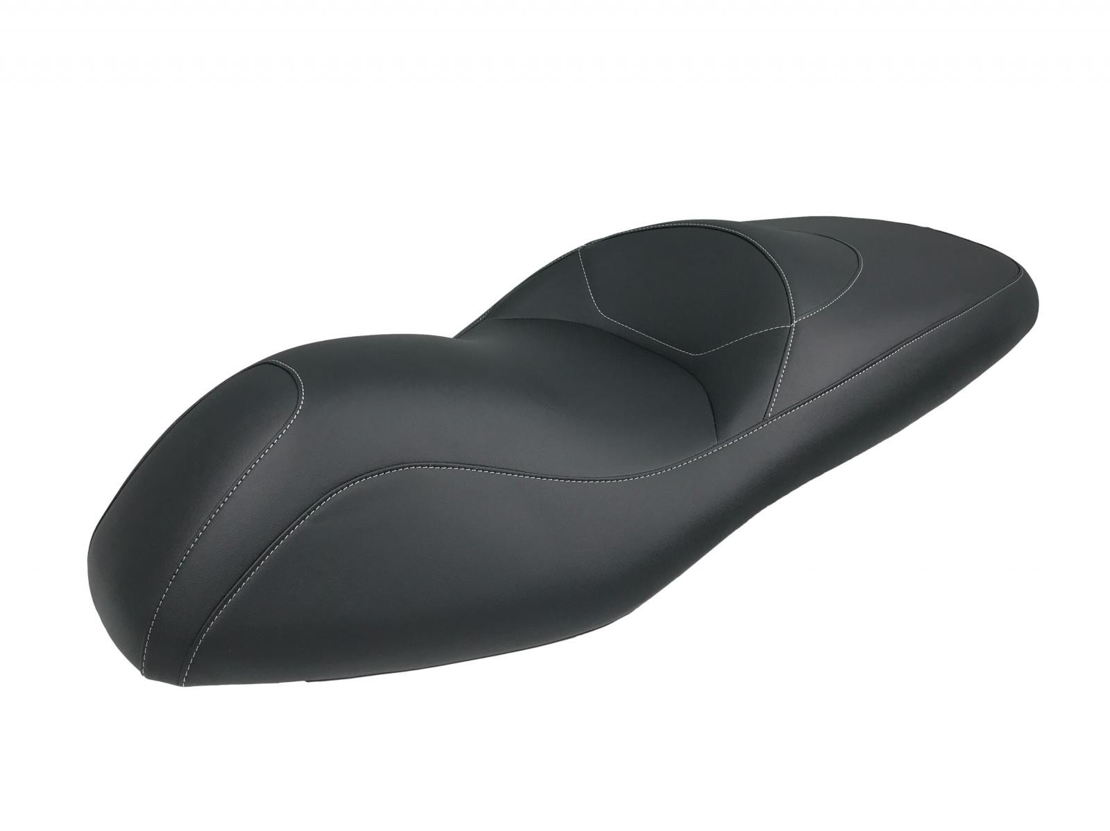 Housse de selle Kawasaki J300 Top Sellerie France, revêtement noir antidérapant HSD8167