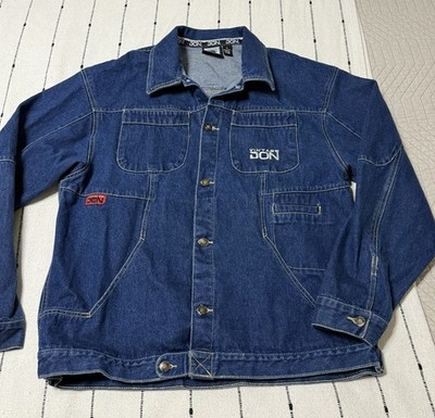 Vintage Don Dark Wash Denim Jacket Size XL