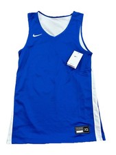 Men  s Nike Reversible Dri-fit Basketball Jersey Tank Top Blue/white
