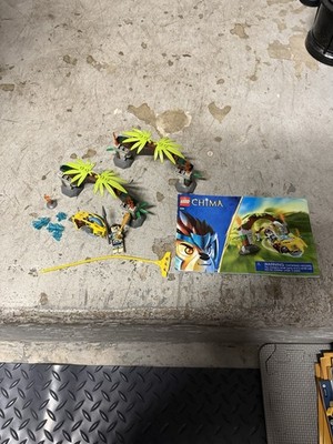 Lego Chima 70104 Jungle Gates (99% Complete) (With Instructions)
