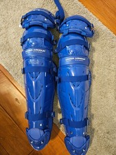 Under Armour Pro Catchers Knee shin guards UALG21WPro   Converge II   Blue