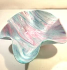 Vintage Murano Style Hand Blown Glass Bowl