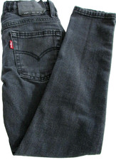 Levi Strauss 510 Performance Skinny Fit Child's Boys Girls Black 8 Reg 24x25