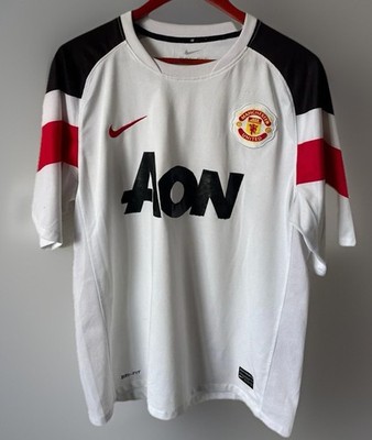 Chicharito #14 Manchester United 2010/2011 Away Nike Soccer Jersey