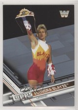 2017 Topps WWE Then Now Forever Silver 15/25 Alundra Blayze #181 0c3