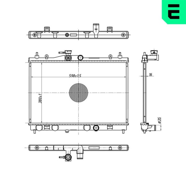 MotorküHler WasserküHler Era 673301 FüR Nissan Tiida SC11 Juke F15 Cube Z12 C11-image
