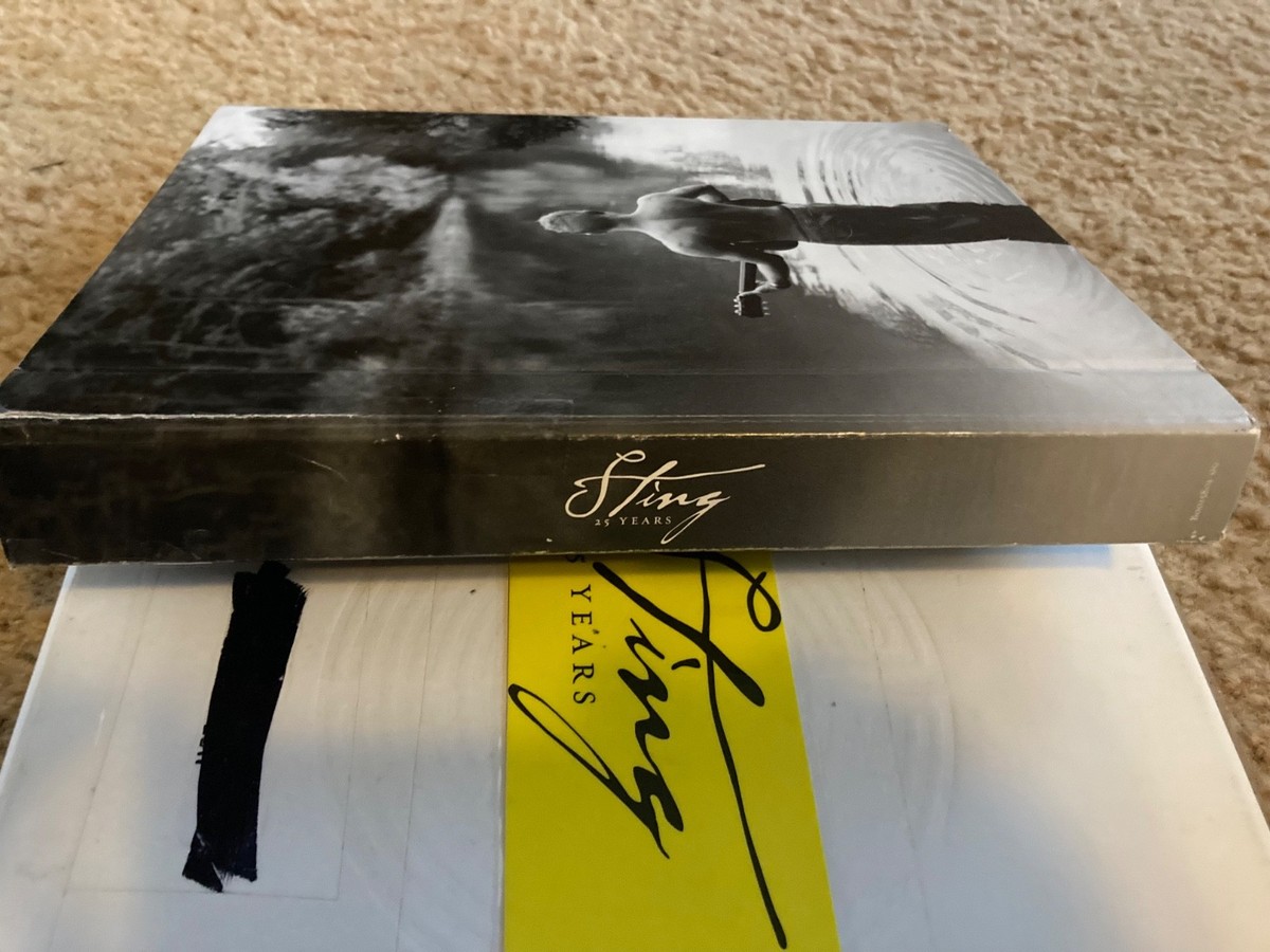 STING 25 YEARS (3CD+DVD/BOX SET） Sting - 25 Years -U.S. Limited Edition Boxset 3CD + DVD + Book