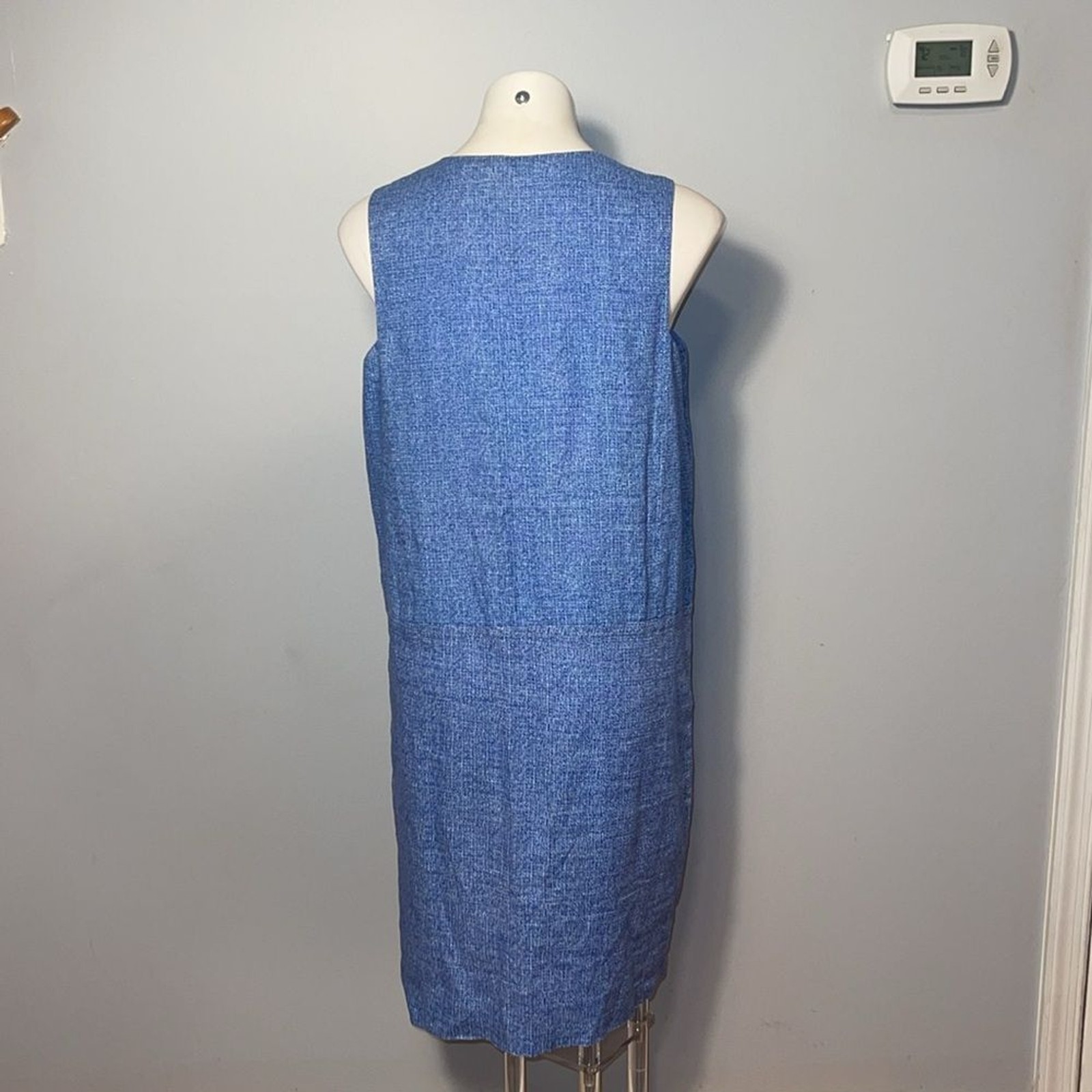 J.McLaughlin Linen Split Round Neck Sleeveless Be… - image 6