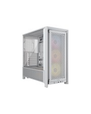 Corsair Case FRAME 4000D RS ARGB Mid-Tower White Tempered Glass ASUS BTF MSI