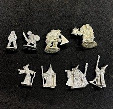 Grenadier AD D 1980-1990s Dungeons And Dragons Orc's And Wizards Lot Of 8