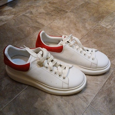 Alexander McQueen Sneakers dark red leather Woman's US 8.5