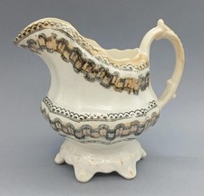 ANTICA LATTIERINA BROCCA CREMIERA - IN CERAMICA FORSE INGLESE - PRIMI '900 -