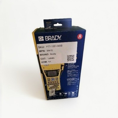 Brady M410 Handheld Industrial Label maker bundle
