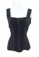 Vintage Cache Y2K Tank Top Womens XS Witchy Whimsigoth Victorian Corset Romantic