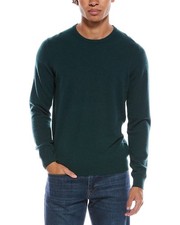 Mette Cashmere Crewneck Sweater Men's Green Xl