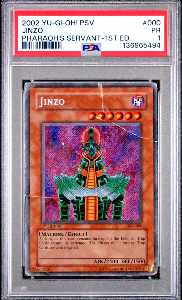 Jinzo PSV-000 Pharaoh's Servant 1st Edition for sale online | eBay
