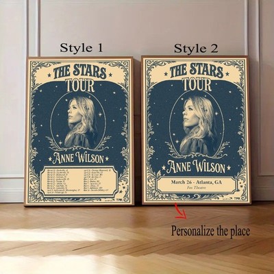 Anne Wilson The Stars 2026 Event Poster | eBay