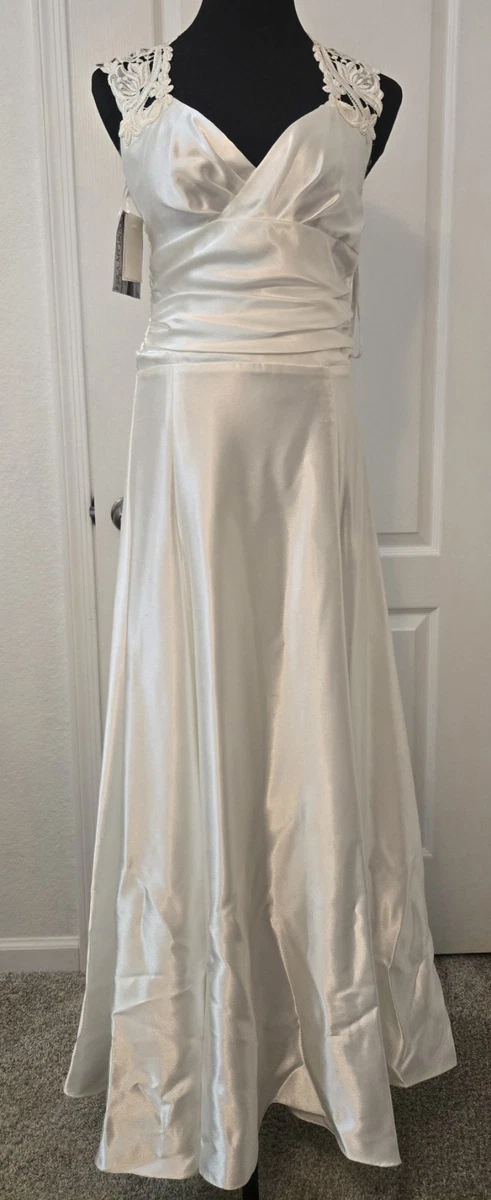 jessica mcclintock bridesmaid dresses Jessica McClintock 700104 Size 6 Ivory/Nude
