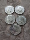 1964 Kennedy Half Dollar Lot Of 5