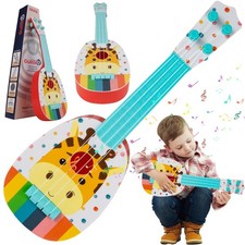 Malplay Musikspielzeug Mini Gitarre Ukulele Giraffe Musikinstrument für Kinder