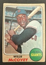 1968 Topps - Willie McCovey #290 VG *Collecting Cardboard*