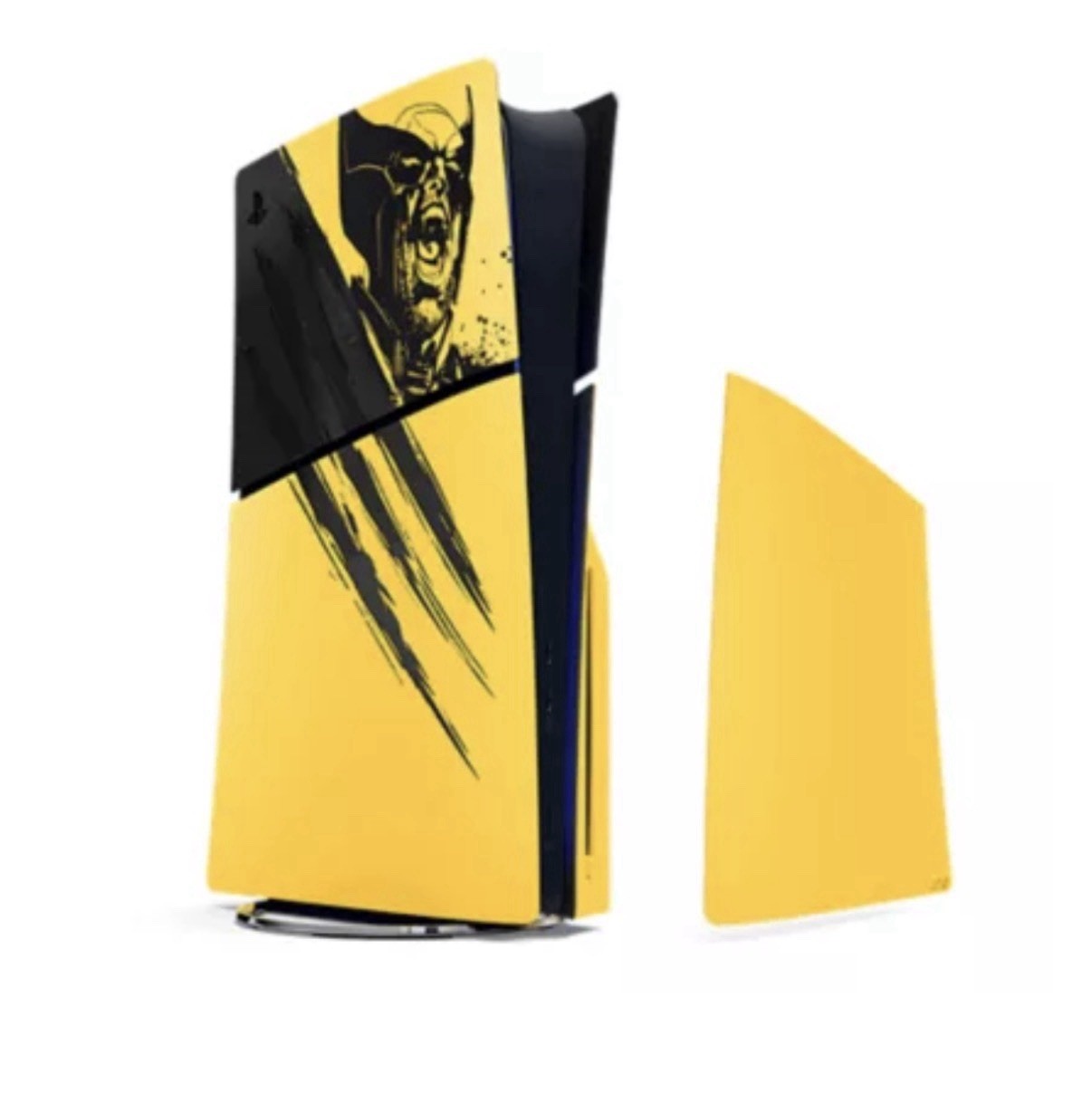 Marvels Wolverine Battle Giallo PlayStation 5 Slim Console Cover Edizione Limitata