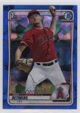 2020 Bowman Chrome Draft Sapphire Edition Reid Detmers #BD-41 6u5
