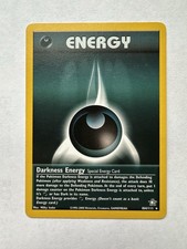 Darkness Energy 104/111 Neo Genesis English Rare LP/MP Condition on eBay