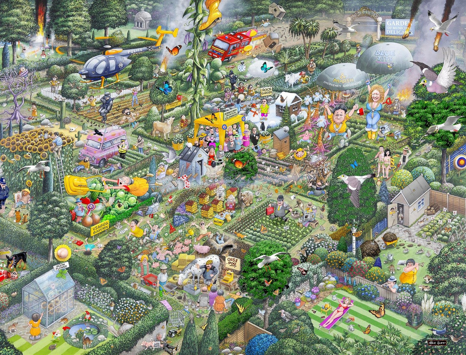 Mike Jupp I Love Gardening 1000-teiliges Puzzle 6890₽