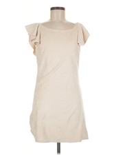 She + Sky Women Brown Casual Dress M