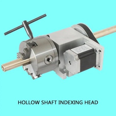 Engraving Machine Fourth Axis (A-axis, Rotation Axis) 80mm Three-Jaw Chuck