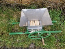 Apple Pear and Fruit Crusher Manual Stainless Steel ,