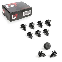 10X Spreizniete Befestigungs Clips StoßStangen Vorne Hinten FüR Nissan Almera Ii