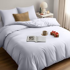 Utopia Bedding Copripiumino Matrimoniale 240x220 Microfibra Copripiumino