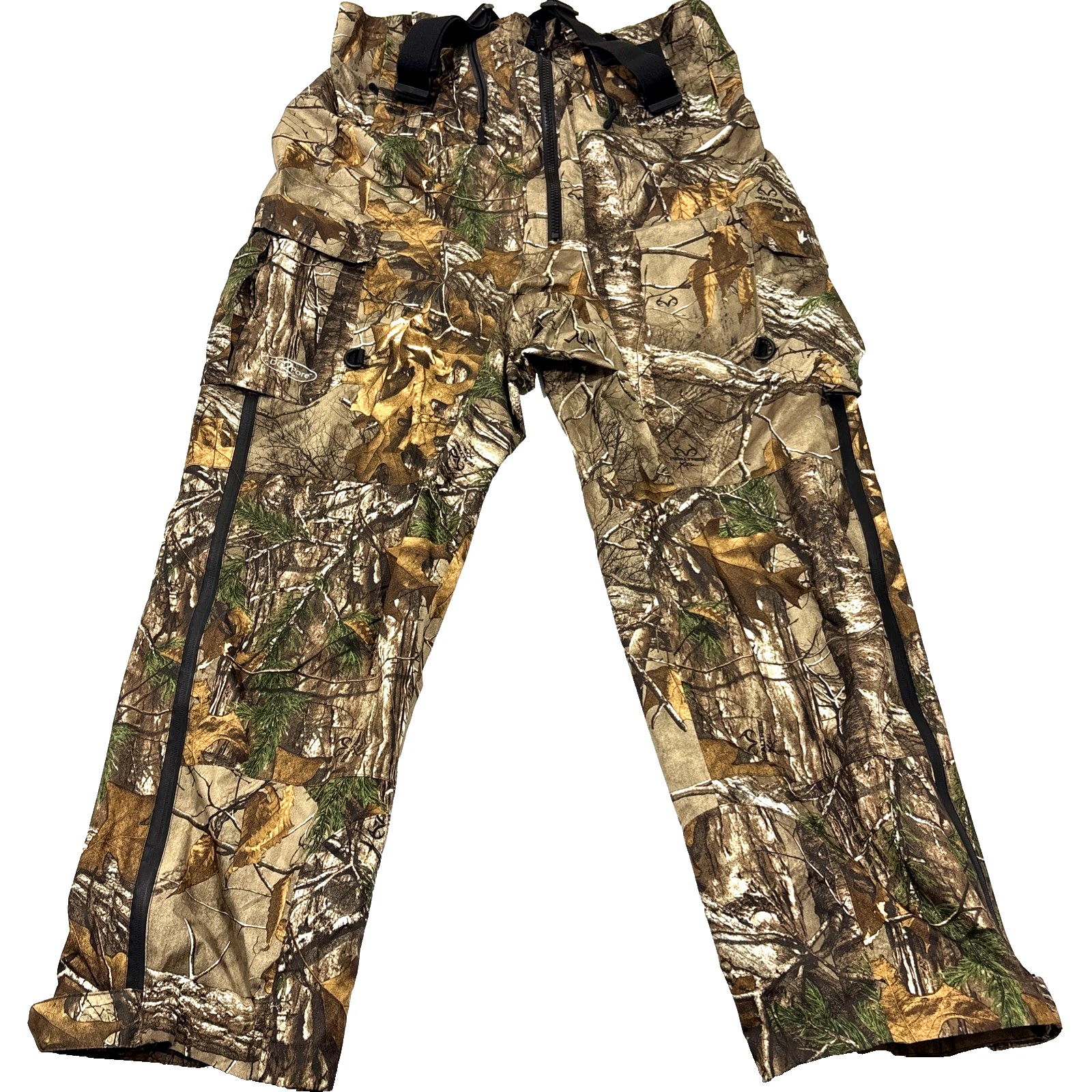 FROGG TOGGS Men’s RealTree Dri 2 Pore Waterproof Rain Bib Medium NWOT Outdoor