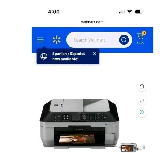 Canon PIXMA MX870 NEU im Karton All-in-One Tintenstrahldrucker - Bild 2 von 2