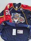 Game Worn Clay Wilson Florida Panthers 2010-11 NHL Jersey Used Blue Home 56