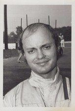 Berry Ruble Richmond VA pit portrait stock car 1970s - Himes Estate Photo