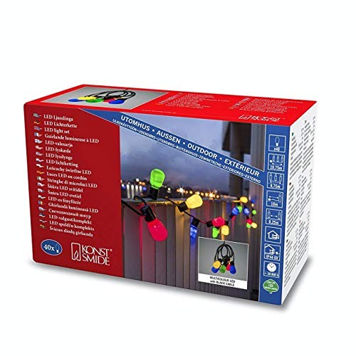 Konstsmide Luci LED Multicolore: Illuminazione Efficace per Feste - 2