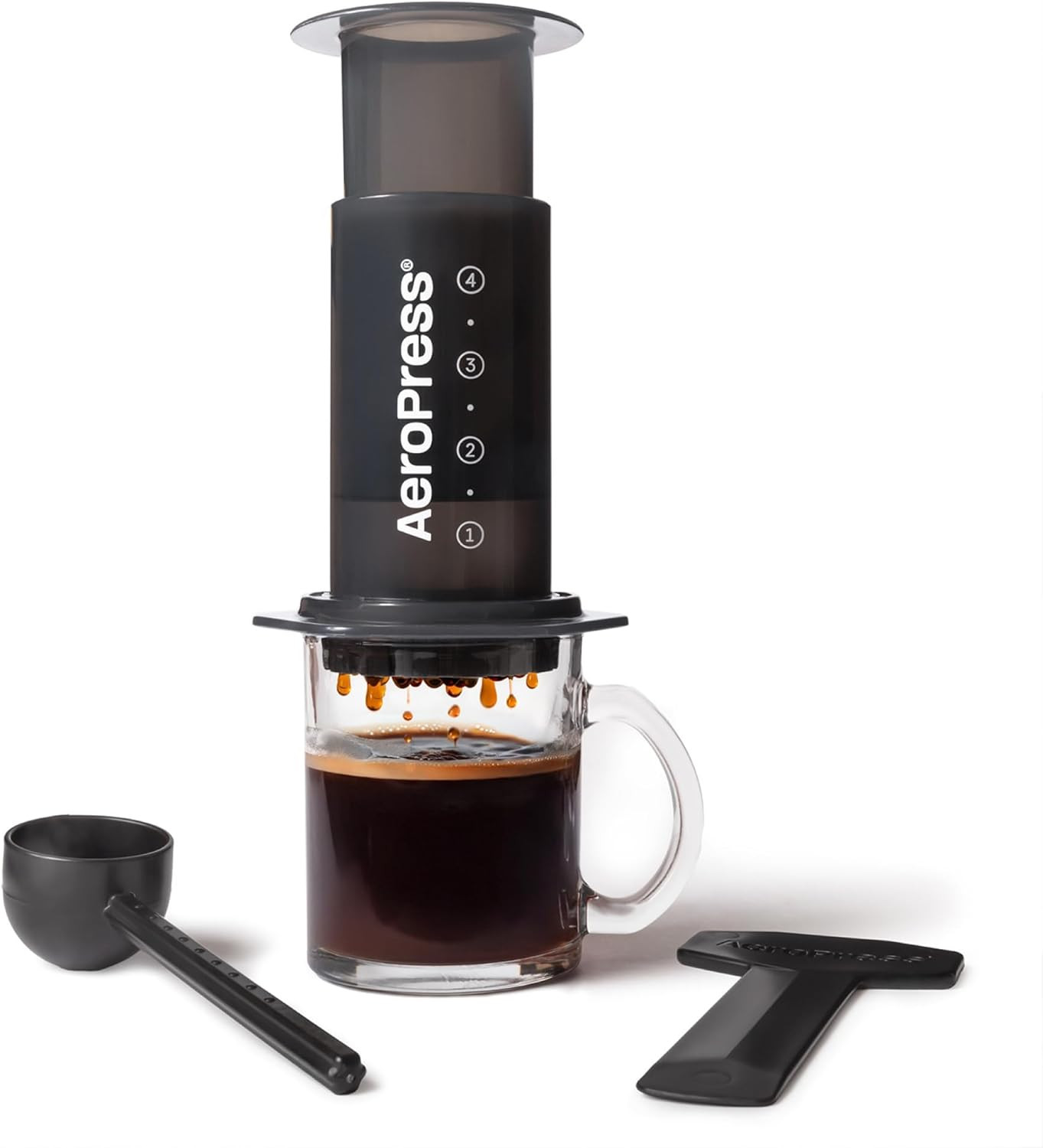 - All-in-one French Press, Pour-over & Espresso Style Manu