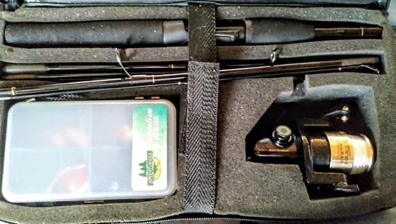 Adventuridge Executive Series Travel Fishing Kit-Unused/Mint Condition Spinning 