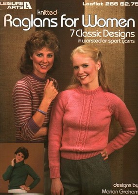 Knitted Raglans for Women | Leisure Arts 266