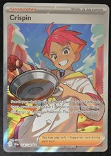 Crispin 164/142 S&V Stellar Crown Full Art Ultra Rare Holo Pokémon TCG 2024 NM on eBay