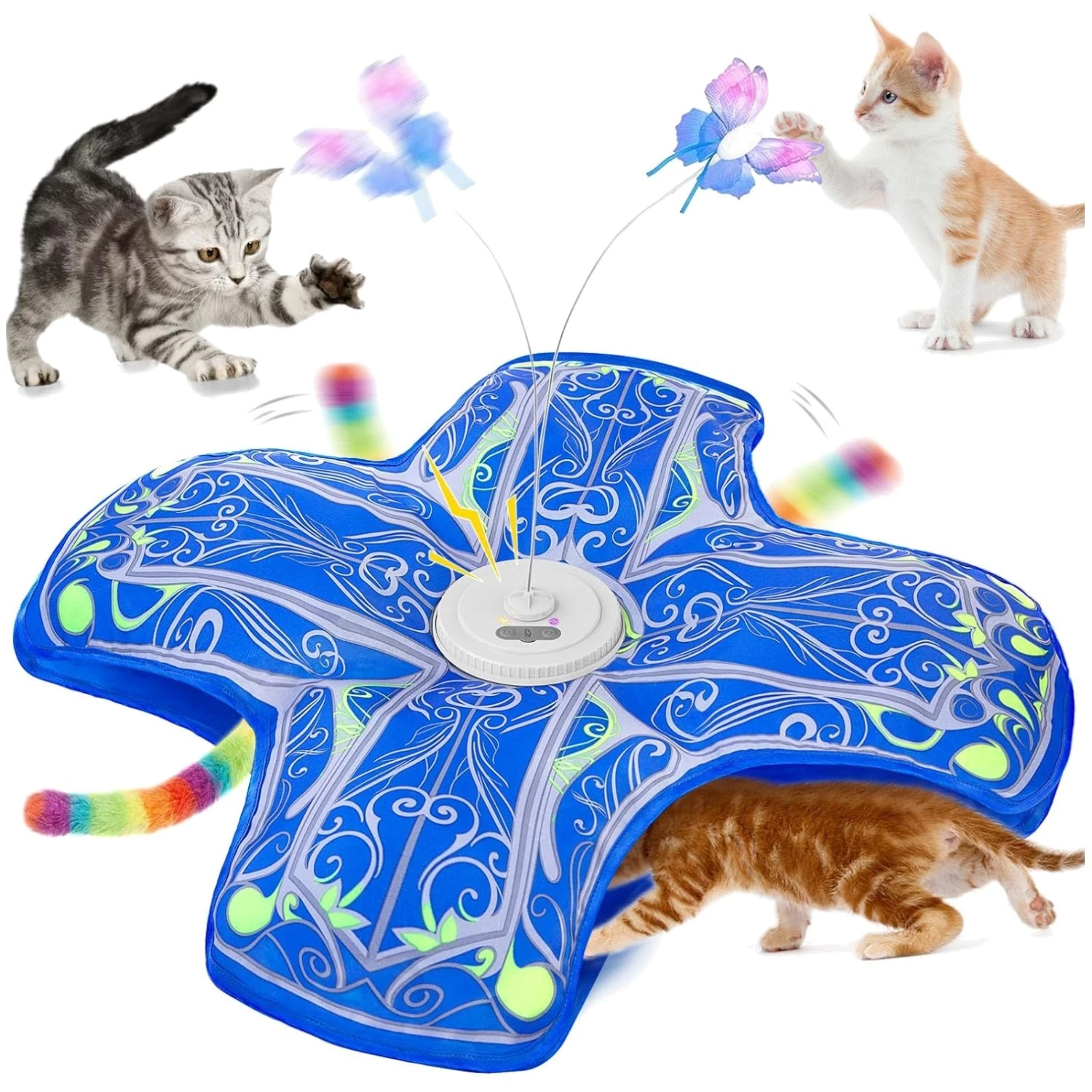 Rechargeable Hide and Seek Cat Toy