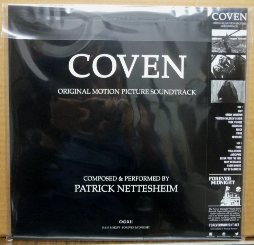 Patrick Nettesheim ‎COVEN (Original Motion Picture Soundtrack) LP BRAND NEW - Image 2 of 2