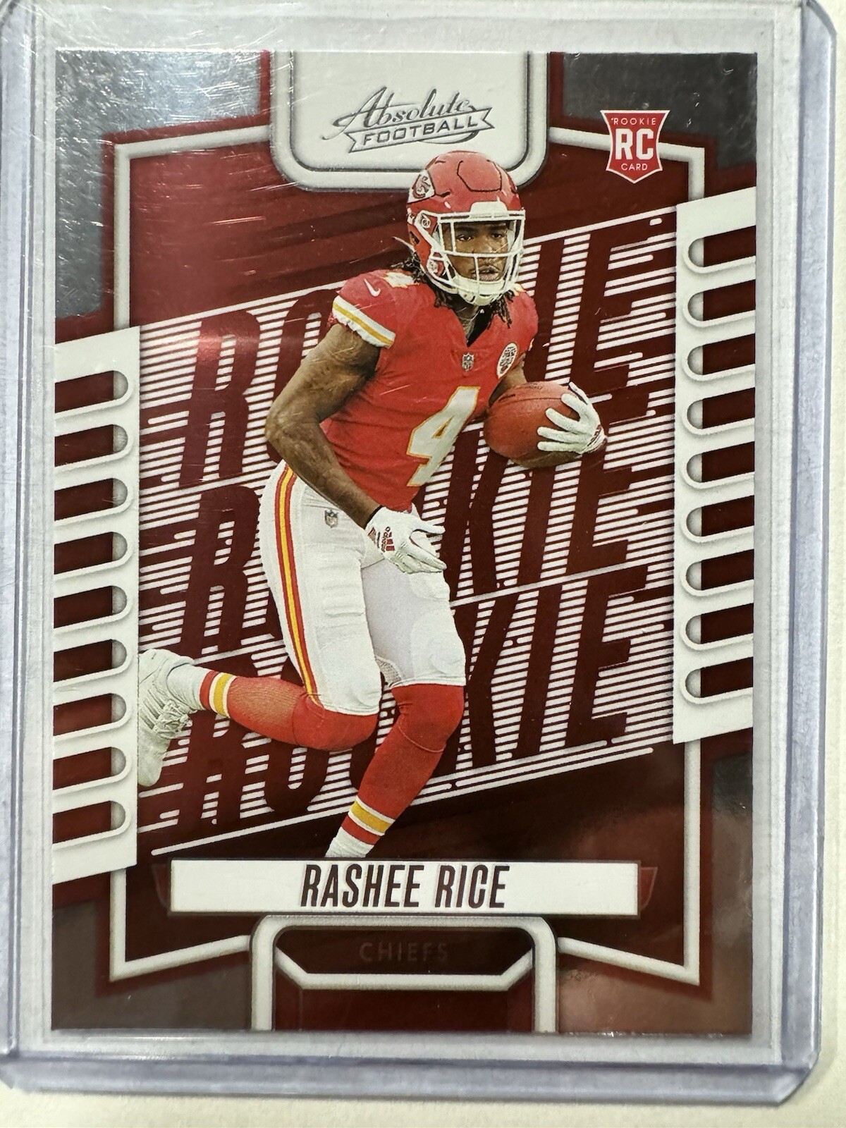 2023 Panini Absolute Football RC Rashee Rice Kansas City Chiefs Rookie #120