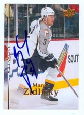 Marek Zidlicky autographed Hockey Card (2007-2008 Upper Deck)