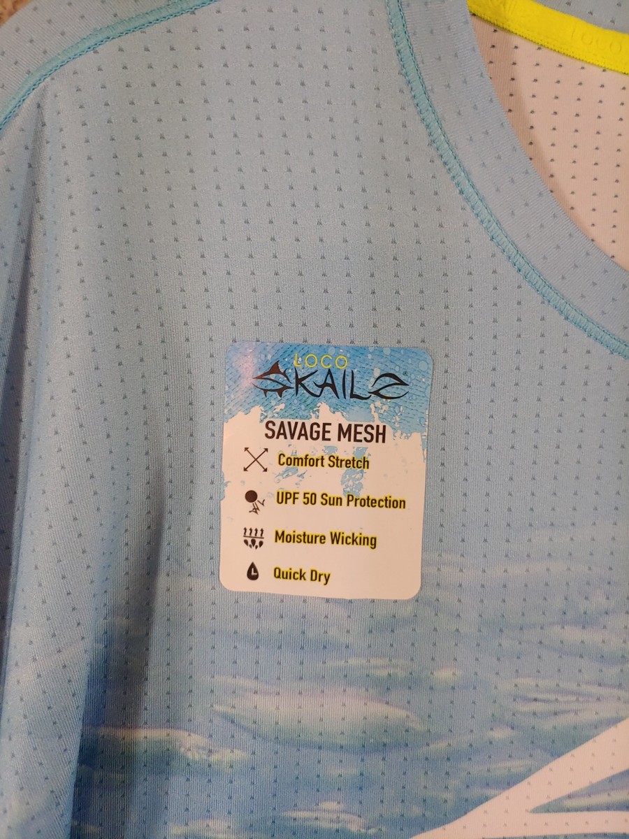 Chemise De Pêche Loco Skailz Homme 2XL - Manches Longues Stretch Respirante